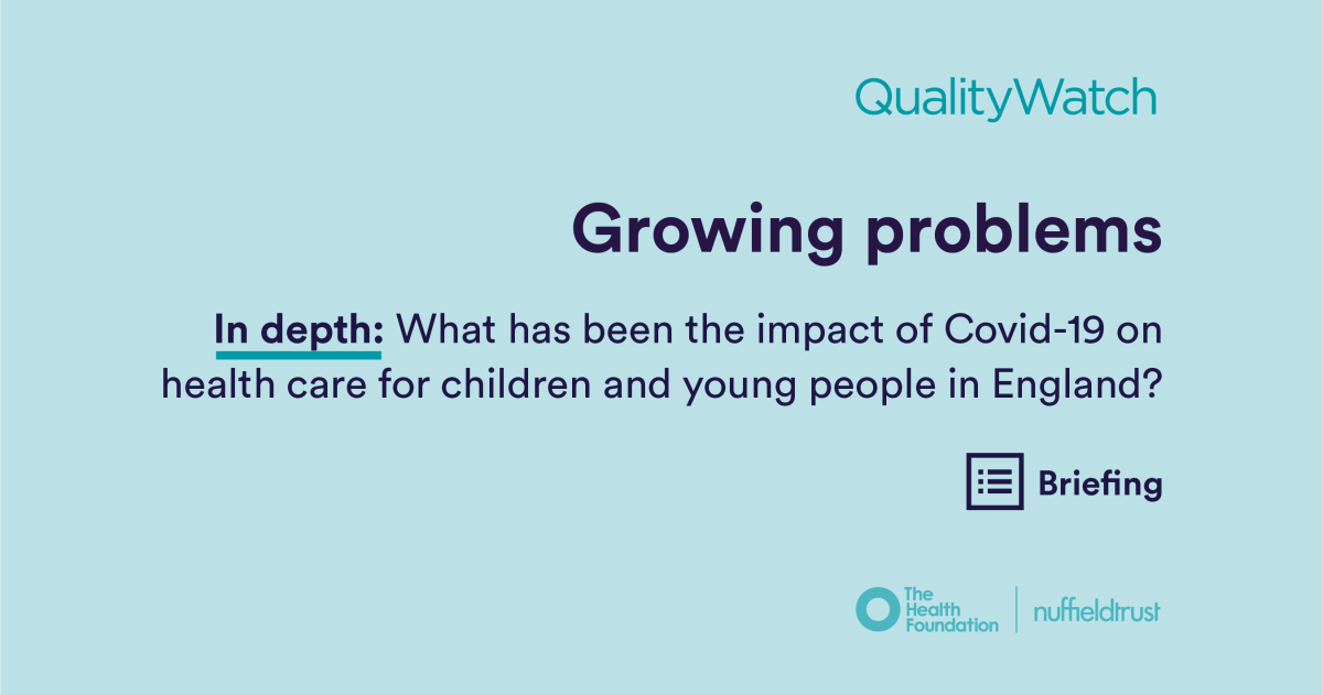The impact of Covid-19 on babies and young children - Briefing